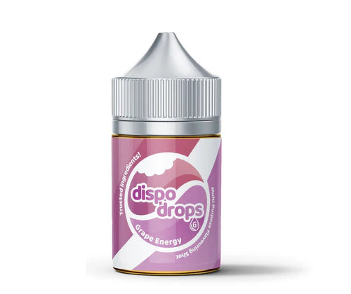 G-Drops Salt Nic/MTL - Dispo Drops Grape Energy Flavouring