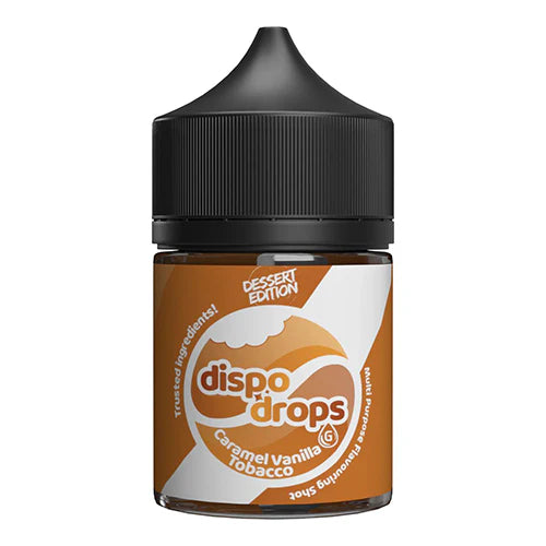 G-Drops Salt Nic/MTL - Dispo Drops Caramel Vanilla Tobacco Flavouring