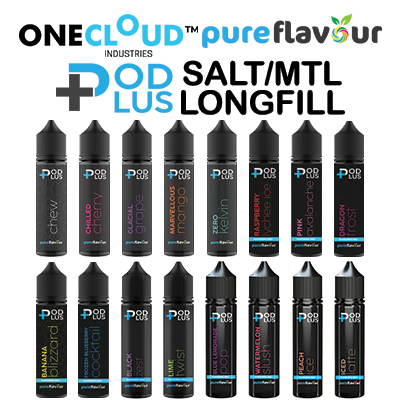 One Cloud Pod Plus – Salt/MTL Pure Flavour 60ml