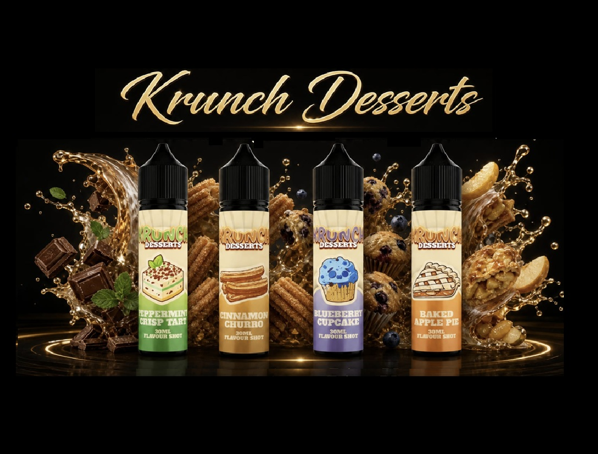 KRUNCH DESERT - ShortFill Flavour Shot (60ml)